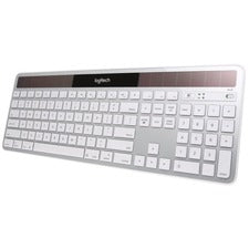 Wireless Solar Keyboard For Mac, Full Size, Silver