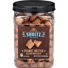 Pretzels, Peanut Butter, Tub, 24 Oz