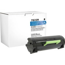 Elite Image Remanufactured High Yield Laser Toner Cartridge - Alternative for Lexmark 501H (50F1H00) - Black - 1 Each - 5000 Pages