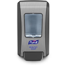 PURELL&reg; FMX-20 Foam Soap Dispenser - Manual - 2.11 quart Capacity - Site Window, Locking Mechanism, Durable, Wall Mountable - Graphite - 1Each