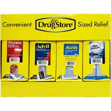 Single-dose Medicine Dispenser, 105-pieces, Plastic Case, Yellow