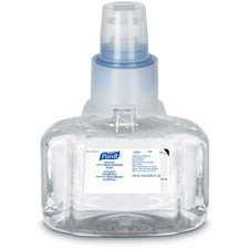 PURELL&reg; Advanced Hand Sanitizer Foam Refill - Clean Scent - 23.7 fl oz (700 mL) - Pump Bottle Dispenser - Kill Germs - Hand - Clear - Removable Pump, Durable - 1 Each