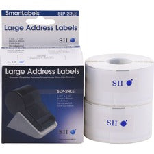 Slp-2rle Self-adhesive Large Address Labels, 1.5" X 3.5", White, 260 Labels/roll, 2 Rolls/box
