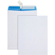 Quality Park Tinted Catalog Envelopes - Catalog - 9" Width x 12" Length - Flap - 1 / Box - White