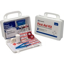 First Aid Kit For Use By Up To 25 People, 113 Pieces, Plastic Case