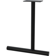 Lorell Training Table C-Leg Table Base - Steel - Black