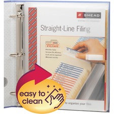 Poly Ring Binder Pockets, 9 X 11.5, Clear, 3/pack