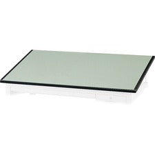 Safco Precision Drafting Table Top - Green Rectangle, Melamine Top - Enamel Base - 37.50" Table Top Length x 60" Table Top Width x 1" Table Top Thickness - Assembly Required - Wood, Particleboard