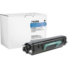 Elite Image Remanufactured Toner Cartridge - Alternative for Lexmark (E460X11A) - Laser - 15000 Pages - Black - 1 Each