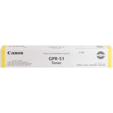 Canon GPR-51 Original Laser Toner Cartridge - Yellow - 1 Each - 21500 Pages