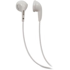 Eb-95 Stereo Earbuds, 4 Ft Cord, White