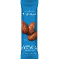 Sahale Snacks California Almonds Dry Roasted Snack Mix - Non-GMO, Gluten-free - Almond - 1.50 oz - 18 / Carton