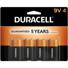Duracell Coppertop Alkaline 9V Batteries - For Multipurpose - 9V - 48 / Carton