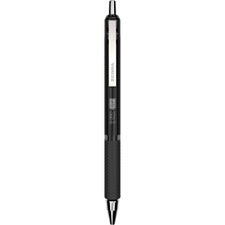 Zebra STEEL 3 Series G-350 Retractable Gel Pen - 0.7 mm Pen Point Size - Refillable - Cobalt Blue, Black Gel-based Ink - Metal Barrel - 1 / Pack