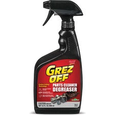 Spray Nine Grez-Off Parts Cleaner Degreaser - Spray - 32 fl oz (1 quart) - Bottle - 1 Each - Clear