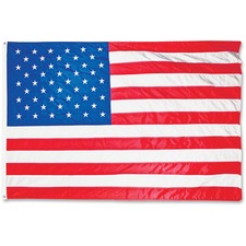 All-weather Outdoor U.s. Flag, 96" X 60", Heavyweight Nylon