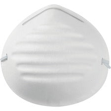 Acme United Adjustable Nose Clip Dust Mask - Adjustable - Dust Protection - White - 5 / Pack