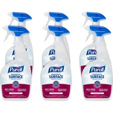 PURELL&reg; Foodservice Surface Sanitizer - Spray - 32 fl oz (1 quart) - Spray Bottle - 6 / Carton - Clear