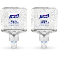 Advanced Gel Hand Sanitizer Refill, 1,200 Ml, Clean Scent, For Es8 Dispensers, 2/carton