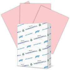 Hammermill Colors Recycled Copy Paper - Letter - 8 1/2" x 11" - 24 lb Basis Weight - Smooth - 500 / Ream - SFI - Jam-free, Acid-free