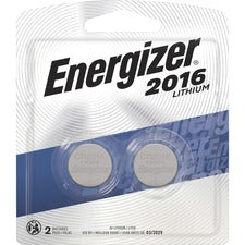2016 Lithium Coin Battery, 3 V, 2/pack