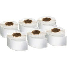 Dymo LabelWriter Label Roll - 9/16" Height x 3 7/16" Width - Rectangle - White - 780 / Pack