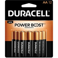 Duracell Coppertop Alkaline AA Batteries - For Multipurpose - AA - 1.5 V DC - 144 / Carton