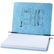 ACCO Presstex Letter Recycled Report Cover - 2" Folder Capacity - 8 1/2" x 11" - Tyvek, Presstex - Light Blue - 60% Recycled - 5 / Pack