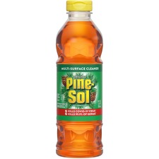 Pine-Sol All Purpose Multi-Surface Cleaner - Concentrate Liquid - 24 fl oz (0.8 quart) - Original Pine Scent - 408 / Bundle - Amber