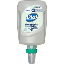 Antibacterial Foaming Hand Sanitizer Refill For Fit Manual Dispenser, 1.2 L Bottle, Fragrance-free, 3/carton