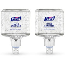 Advanced Gel Hand Sanitizer Refill, 1,200 Ml, Clean Scent, For Es4 Dispensers, 2/carton