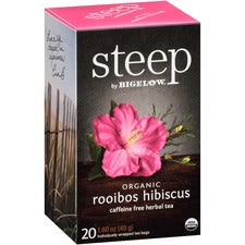 Bigelow Rooibos Hibiscus Herbal Tea Bag - 1.6 oz - 20 Teabag - 20 / Box
