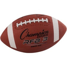 Rubber Sports Ball, For Football, Junior Size, Brown