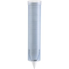 Adjustable Frosted Water Cup Dispenser, For 4 Oz To 10 Oz Cups, Blue