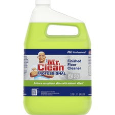 Mr. Clean Finished Floor Cleaner - Liquid - 128 fl oz (4 quart) - 1 Each - Yellow
