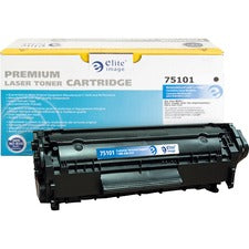 Elite Image Remanufactured Laser Toner Cartridge - Alternative for HP 12A (Q2612A) - Black - 1 Each - 2000 Pages