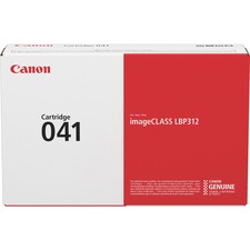 Canon 041 Original Standard Yield Laser Toner Cartridge - Black - 1 Each - 10000 Pages