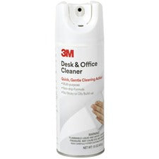 Desk And Office Spray Cleaner, 15 Oz Aerosol Spray, 12/carton