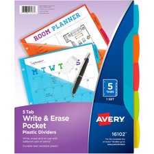 Avery&reg; Multipurpose Label - Multicolor - Plastic - 2