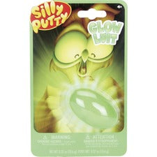 Silly Putty Glow - Fun and Learning - Recommended For 4 Year - 8 / Carton - Green Glow