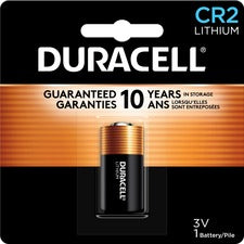 Duracell CR2 3V Photo Lithium Battery - For Digital Camera - Battery Rechargeable - 3 V DC - 1