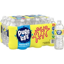Pure Life Purified Bottled Water - 16.91 fl oz (500 mL) - 1872 / Pallet