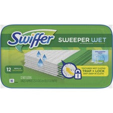 Swiffer Sweeper Wet Mop Refills - 10" Width - Cloth - White