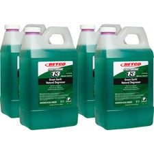 Green Earth FASTDRAW Natural Degreaser - Concentrate Liquid - 67.6 fl oz (2.1 quart) - 4 / Carton - Dark Green