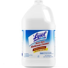 Professional Lysol Heavy-Duty Disinfectant Bathroom Cleaner - Concentrate Liquid - 128 fl oz (4 quart) - Citrus Floral Scent - 1 Each - Clear