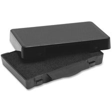 Trodat E4820 Replacement Black Ink Pad - 1 Each - Black Ink - Plastic