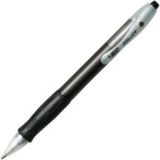 BIC Retractable Ballpoint Pens - Medium Pen Point - 1 mm Pen Point Size - Refillable - Retractable - Black - Black Barrel - Tungsten Carbide Tip - 36 / Box