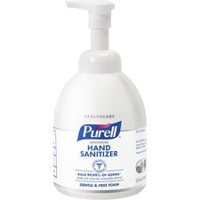 PURELL&reg; Hand Sanitizer Foam - Fragrance-free Scent - 18.1 fl oz (535 mL) - Pump Bottle Dispenser - Kill Germs - Hand, Skin - Clear - Non-aerosol, Anti-septic - 1 Each