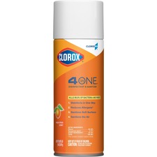 4-in-one Disinfectant And Sanitizer, Citrus, 14 Oz Aerosol Spray