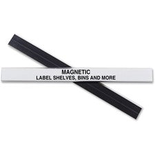 C-Line® Hol-dex Magnetic Shelf/bin Label Holders, Side Load, 0.5 X 6 ...